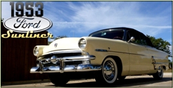 Left front image of 1953 Ford Sunliner