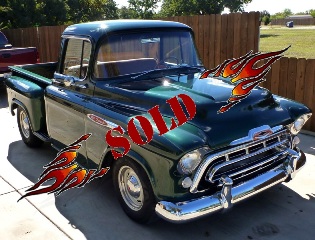 Right front of 1957 Chevrolet 3100 Pickup for sale