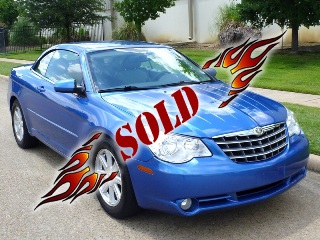 Right front 2008 Chrysler Sebring Touring Convertible
