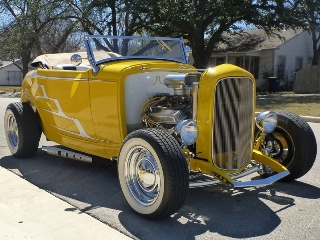 Right front 1932 Ford Roadster