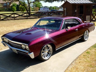 Left front 1967 Chevrolet Chevelle