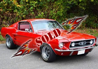 Right front 1967 Ford Mustang