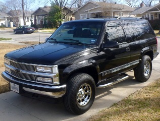 Left front 1997 Chevrolet Taho